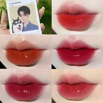 5PCS/set Lipstick Matte Water Light Lip Glaze Cigarette Case Non-stick Cup Long Lasting Lip Gloss Korea Lips Makeup Cosmetic