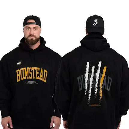 Autumn and Winter Gym Men's Hoodies Thavage Muscular Men CBUM  Gym Hoodies CBUM Fitness Joggers CBUM