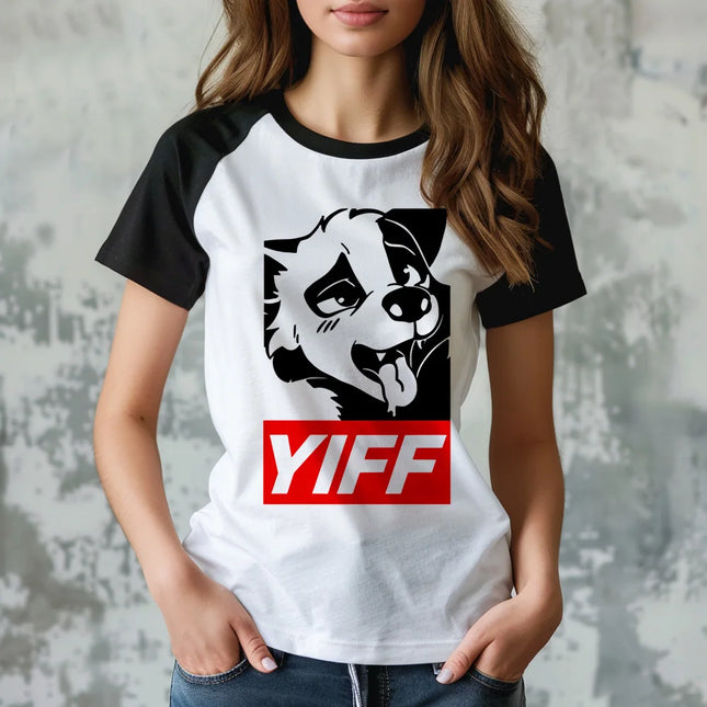 Furry Top Women's Anime Manga Funny T-shirt Girl Manga Clothing