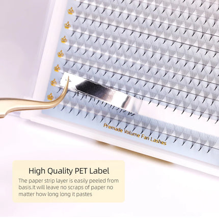 Lashprofessor Premade Volume Fans C D 0.05 0.07 Russian Premade Eyelsh Extension Super Soft Faux Mink Lash Pointy Base Eyelash