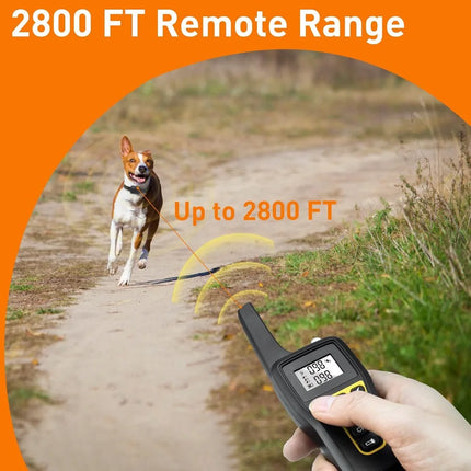 No Shock Vibration Dog Training Collar 1000M Remote Anti Bark Collar Rechargeable Waterproof  Vibration Collar for All Dogs