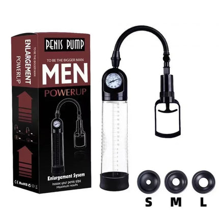 Manual Penis Pump Sex Toys for Men Penis Enlargement Vacuum Pump for Enhancement Male Masturbator Adult Penis Extender Too