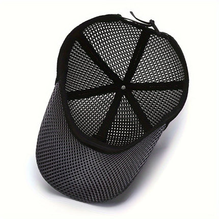 1 Fashionable and Breathable Baseball Cap for Couples, Quick-Drying Mesh Outdoor Sports Golf Sun Hat