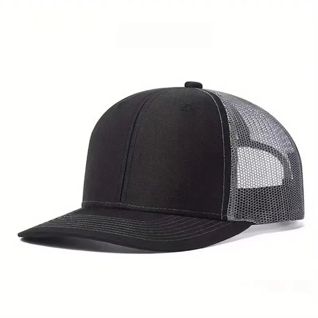 Richardson 112 Unisex Mesh Trucker Cap Breathable Sun Hat with Slightly Curved Brim Baseball Cap for All