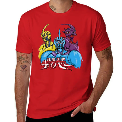 Bio Booster Armor Guyver 1, 2 & 3 T-Shirt Black Heavyweight Customized T-Shirts for Men Pack