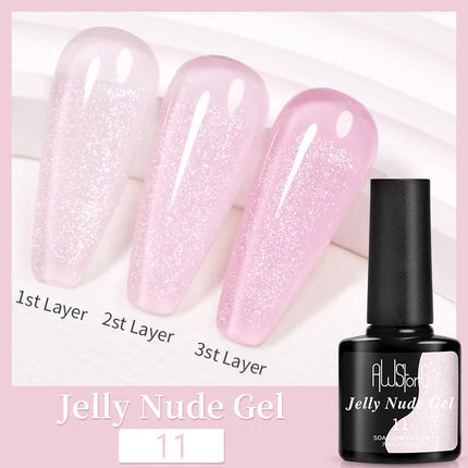 AWStorG 5ML Super Silver Metallic Gel Nail Polish Metal Effect Painting Gel Chromes Varnish Semi Permanent for Nail DIY