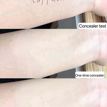 Moisturizing Concealer Air Cushion Foundation Cream Light Natural Waterproof Brighten High Coverage Base Makeup Cosmetics