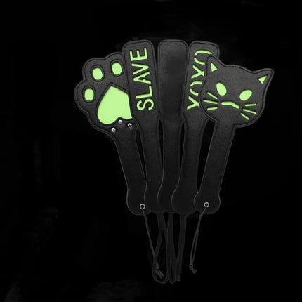 Multiple Styles Luminous Leather SM Bondage Sex Toys Horsewhip Spanking Flirting Flogger Fetish Paddles Adult Games for Couples