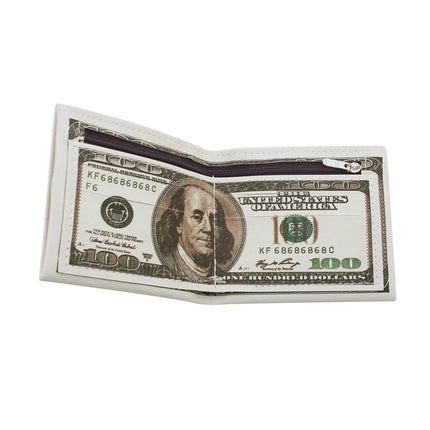 Cute US Dollar Wallet For Boys Kids Men Pu Leather Money Bag Novelty Gift Teens Student Purse Women Male Coin Pouch New