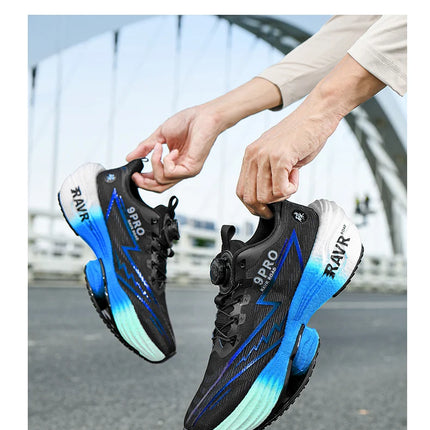 2025 New Men's Running Shoes Cushioning Carbon Plate Racing Marathon Athletic Shoes Comfortable Non-slip Sports Tennis Shoes