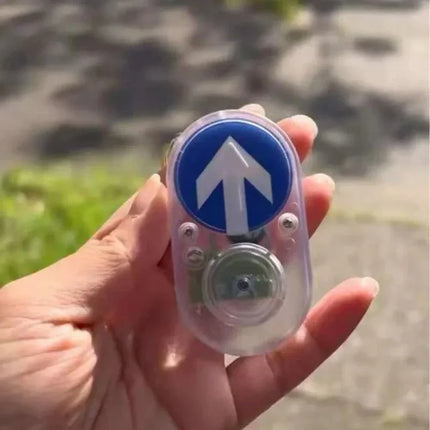 Australian Traffic Light Button Key Holder Sidewalk Sound Accessory Handheld Press To Make Sound Keychain Commemorative Funny