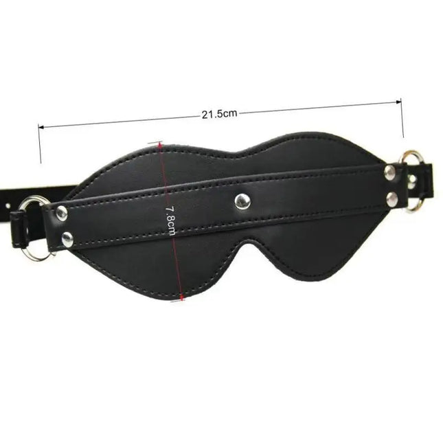 [YH]1Pc Adult Games Leather Blindfold Flirt Sex Toy Flirting Toys Sex Toy Eye Mask Sleeping Masquerade