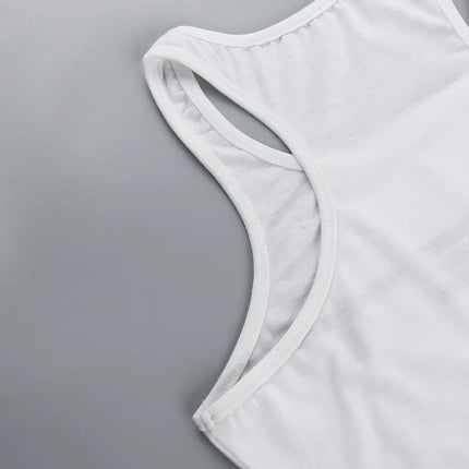 PixieKiki Wet Letter Print White Crop Top Shirt Y2k Streetwear Sexy Summer Clothes for Women Tank Tops 2024 P66-AE10