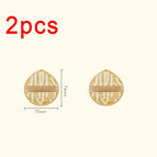 2pcs Yellow- L