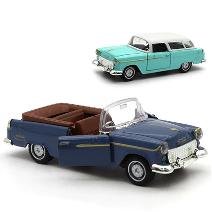 Alloy Classic car model Children's toy car decoration Pull back ejection car model boy's birthday gift Die cast car model toy