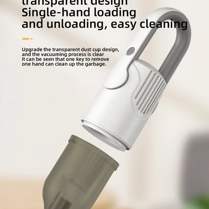 The wired in-line convenient large suction and high power vacuum cleaner is suitable for home and office use