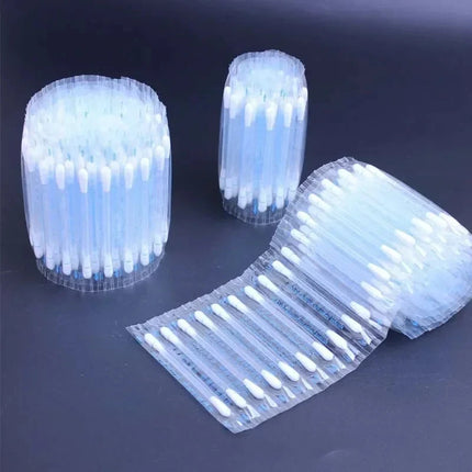30pcs Disposable Medical Alcohol Sticks Disinfection Iodine Cotton Swabs Emergency First Aid Clean Wounds Supplies Adults Infant