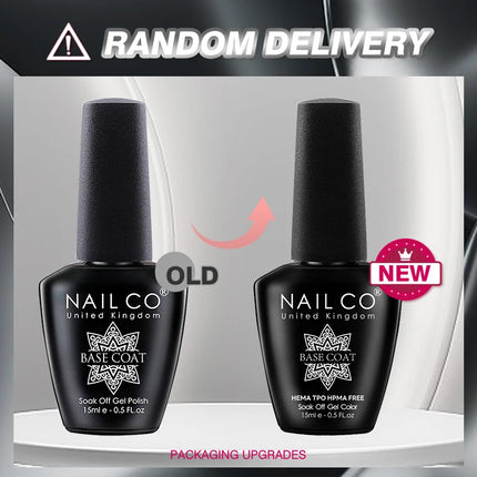 NAILCO 283Colors Gel Nail Polish Top Base Vernis Semi Permanent UV Gel Varnish Nails Art Varnish Hybrid Manicure