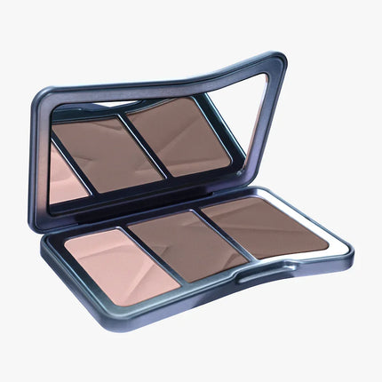 Kaleidos Contour Highlighter Palette Powder Matte 3 Colors Natural Contouring High Glow Nose Shadow Lasting Face Brighten Makeup