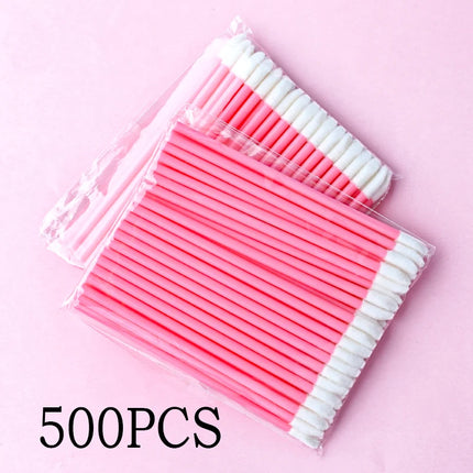 MEISHENJIE 50/500/1000pcs Lip Brushes Makeup Mascara Wands Lipstick Micro Brushes Applicators Cleaner for Eyelash Extension Tool