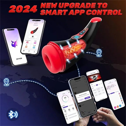 Automatic Sucking Heating Vibrating Male Masturbator Cup Sex Toy for Men Penis Pump Male Masturbators Masturbation Tools 18+