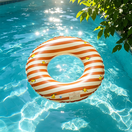 1PC Adult Pool Float Tube Vintage Stripe, Adult Inflatable Swimming Rings Floats, Inflatable Pool Swimming Tubes for Summer