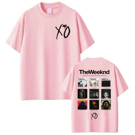 Rapper The Weeknd Xo Album 2025 Graphic T Shirts Women Men's Hip Hop T-shirt Unisex Fashion Harajuku Kawaii T-shirt Y2K Clothing