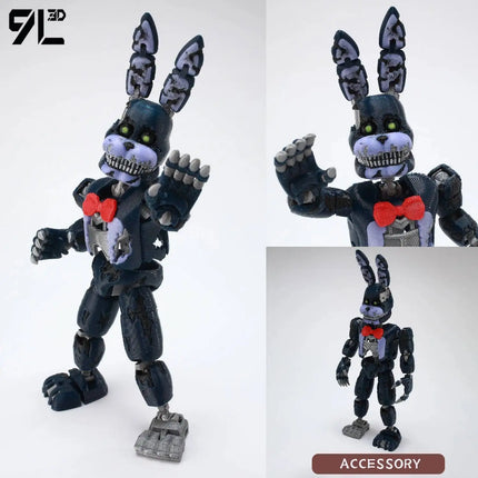 9L 3D Fantasy Warrior Character Model Horror Style Action Figure Desktop Display Collectible Toys Ornament Dummy13 Lueky13 Gifts