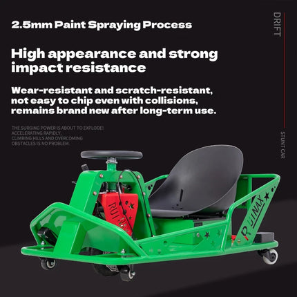 Hot Item Adult Electric Drift Kart - High Power Super Fast Off-Road Non-Fuel Big Toy, Crazy Cart Style