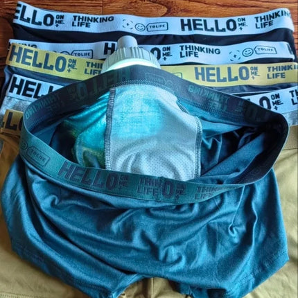 6pieces Mens Underwear Men Cotton Underpants Male Pure Men Panties Shorts Breathable Boxer Shorts Comfortable Soft Plus Size