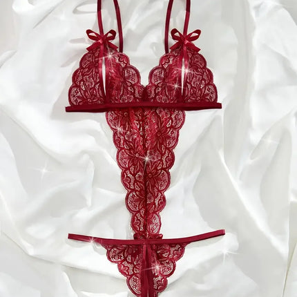 Sexual Woman Lingerie Super Hot Red Open Crotch Erotic Accessories Adult Couples Sexshop Porno Clothing Teddy Bodysuit For Sex18