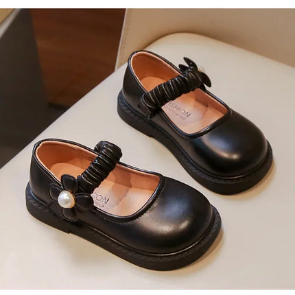 2026 Simple Style Kids Oxfords For Girl Soft PU Leather Shoes Spring Autumn School Girls Casual Shoes Performance Flats