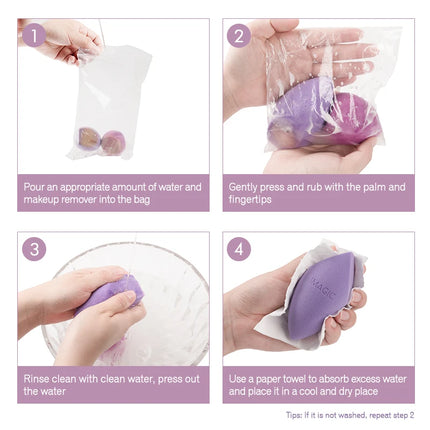 IMAGIC 16-Colors Makeup Sponge Tools Face Beauty Cosmetic Foundation Powder Puff Wet and Dry Use gąbka do makijażu косметика