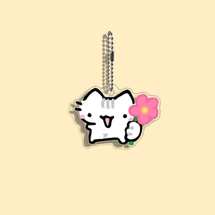 Funny Cat Character Keychain Student Gift Bag Women's Bag Cute Things Gift For Best Friends Wholesale Gifts Kitty