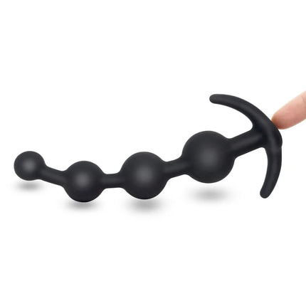 Silicone Anal Beads Pull Dilator Butt Plug Vaginal G Spot Dildo Masturbator Prostate  Massage Anus Stimulation Trainer Sex Toys