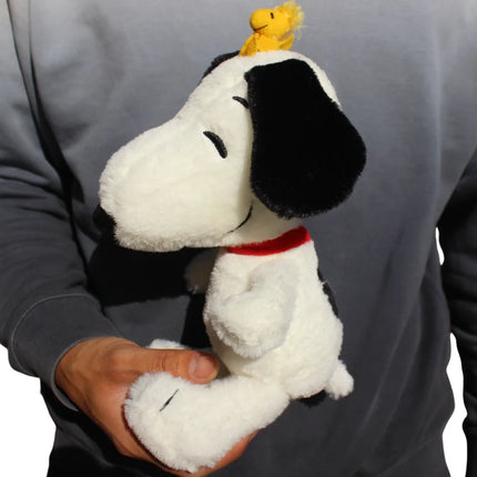 1piece 25CM Snoopy dog with Woodstock the cute bird Plush soft toys Snoopy dog toys best birthday present  Valentine's Day gift
