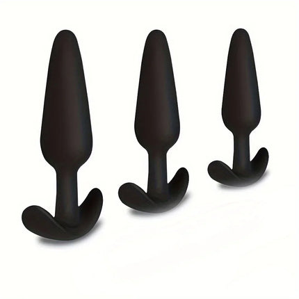 Anal Plug Dildo for Women Bullet Vibrator Sex toys for Men Prostate Massager Safe Silicone 3 Sizes Butt Plugs Adult Supplies
