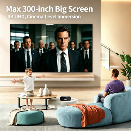 4200 ANSI 4K UHD Projector Native 1080P Android 14 Google TV Beamer 2.4G+5G WiFi6 TOF Auto Focus Dual Speaker Home Theater 2026