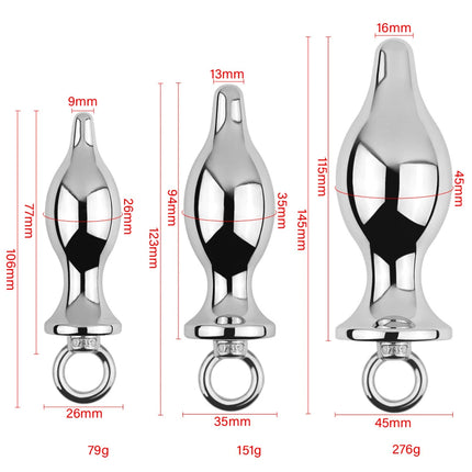 Ring Anal Plug Butt Anal Anal Sex toys 3 Sizes  for choice Drop shipping