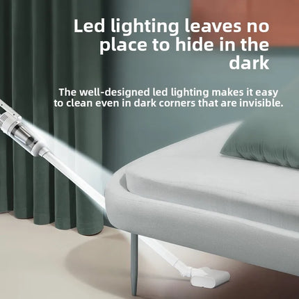 Handheld Wireless Vacuum Cleaner Powerful Suction Long Endurance Low Noise Multi-purpose Small