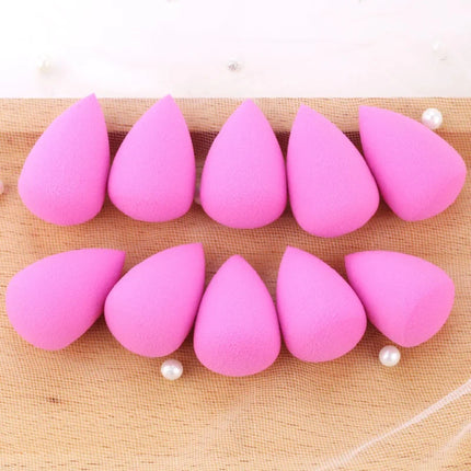 10Pcs Mini Makeup Sponge Water Drop Shape Makeup Soft Foundation puff Concealer Flawless Mixed cosmetic makeup sponge
