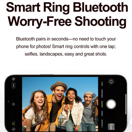 2026 Smart RingUnisexIP68 waterproof ratingHeart rate and health monitoringActivity trackerFitness ringNew model