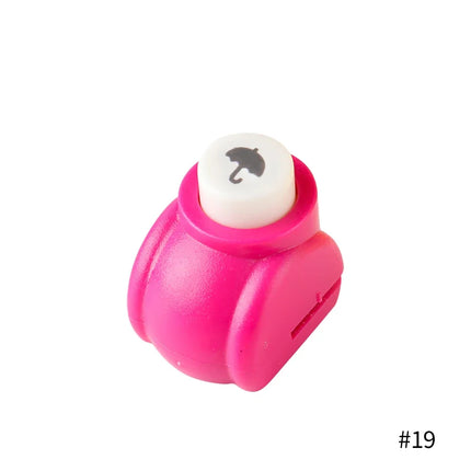 24 Puncher Shape Mini Scrapbook Punches Handmade Cutter Card Craft Hole Punch Scrapbook Paper Punch DIY Mini Puncher for Kids
