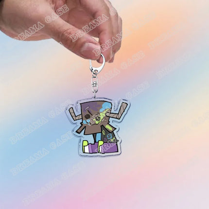 Popular Video Games Keychain Accessories Bag Charms Medkit Subspace Valk Meme Keychains Keyrings Jewelry Fans Game Gamer Gift