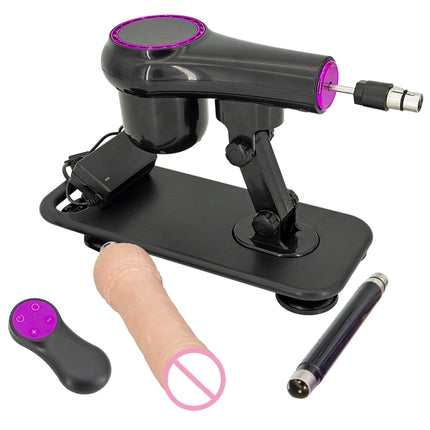 FREDORCH Portable Sex Machine Adjustable Speed Angle Automatic Wireless Control for Woman Man Masturbating Pumping Gun Sex Toys