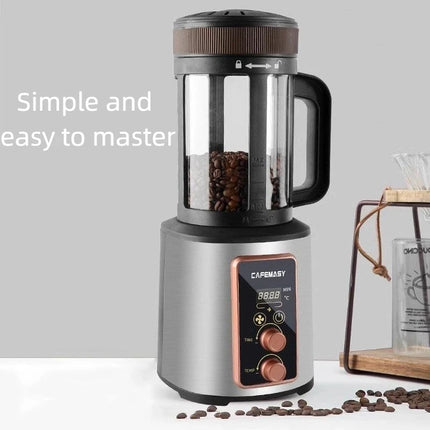 CAFEMASY coffee bean roaster Small household full-automatic fried raw beans electrothermal air timed constant temperature roaste