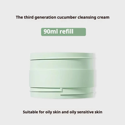 KIMTRUE Mashed Potato Cleanser Cream Makeup Remover Deep Cleansing Face Eyes And Lips Mild Ice Cream Cleansing Oil 90ml