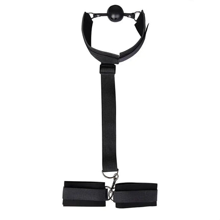 Adults Bed Hand And Foot Restraints Adjustable SM Bondage Straps Toys For Man Restraints Collar Bdsm Slave Goods Couples Game
