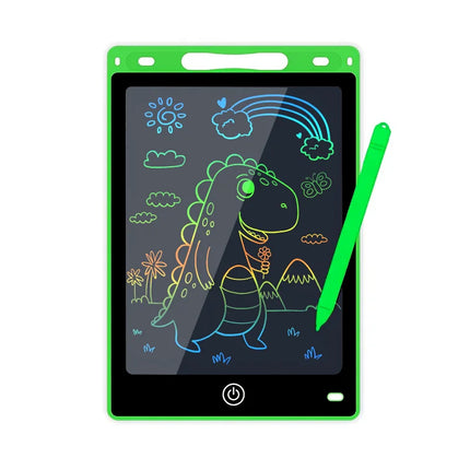 Lcd Writing Board, Liquid Crystal Drawing Board Suitable for Children - Colorful Cartoon Doodle Board, Erasable and Reusable, Portable