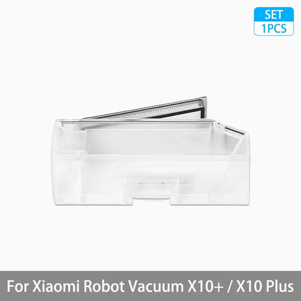 For Xiaomi Robot Vacuum X10+ / X10 Plus Parts Accessories Main Brush Side Brush Hepa Filter Mop Cloth Dust Bag Replacement Spare